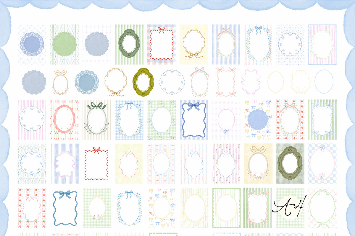 Bowette: Whimsical Frames & Papers, an Object Graphic by Purple (Photo 7 of 11)