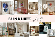BUNDLE Frame Mockups ISO DIN A ratio, a Household Mockup by MOAROShop (Thumbnail 1 of 9)