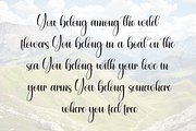Archery | Script Font, a Handwritten Font by Scratchones (Thumbnail 6 of 8)
