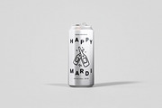 500 ML Can Mockup, a Packaging Mockup by Design Squad (Thumbnail 3 of 6)