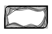Abstract Line Frame SVG Bundle, an Illustration by yasushie (Thumbnail 28 of 31)
