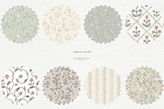 Countryside Florals Pattern Bundle, a Pattern Graphic by Mieken Petra Designs (Thumbnail 2 of 5)