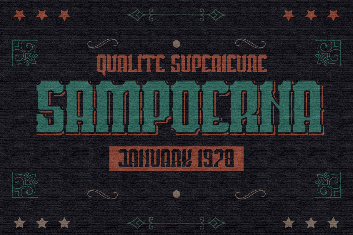 Kaishiva Display Font, a Script Font by IHDSTD (Photo 5 of 9)