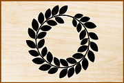 8 Classic Laurel Wreath SVG Bundle, a Decorative Illustration by Artivon (Thumbnail 2 of 4)