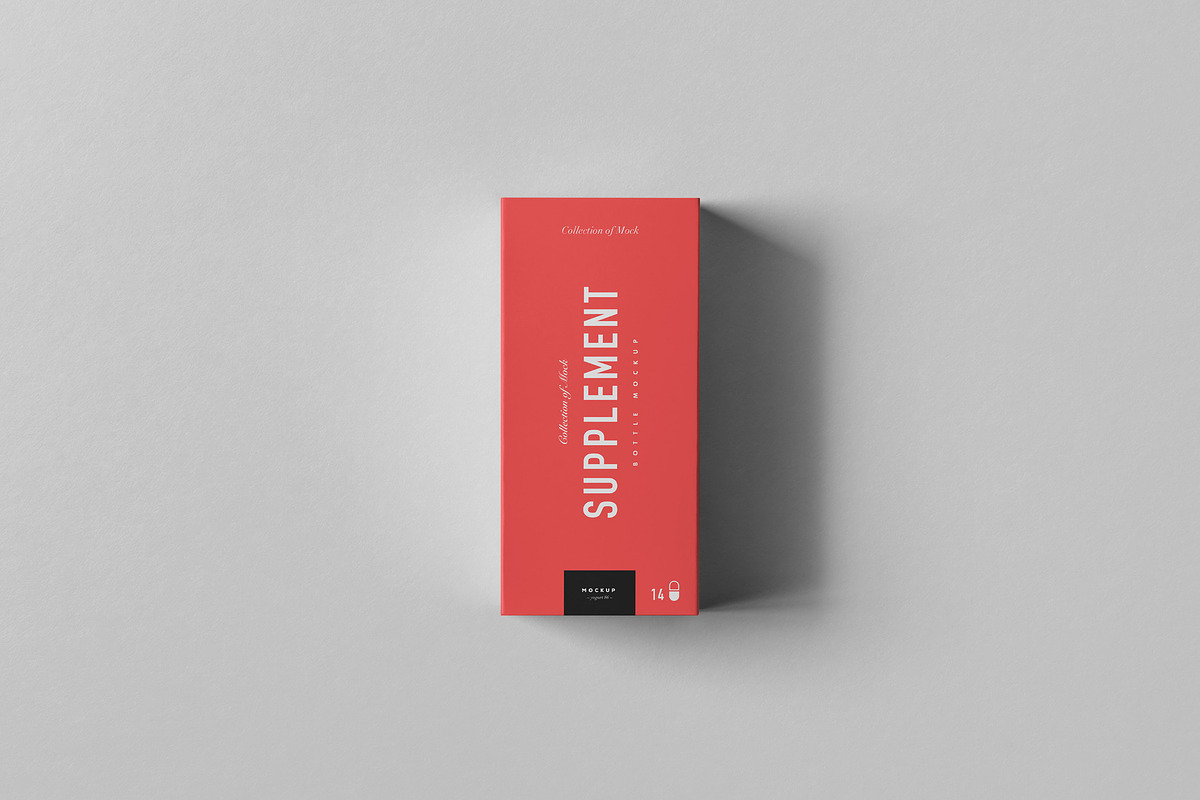 Supplement Jar & Box Mock-Up 4, a Packaging Mockup by Yogurt86 (Photo 11 of 11)