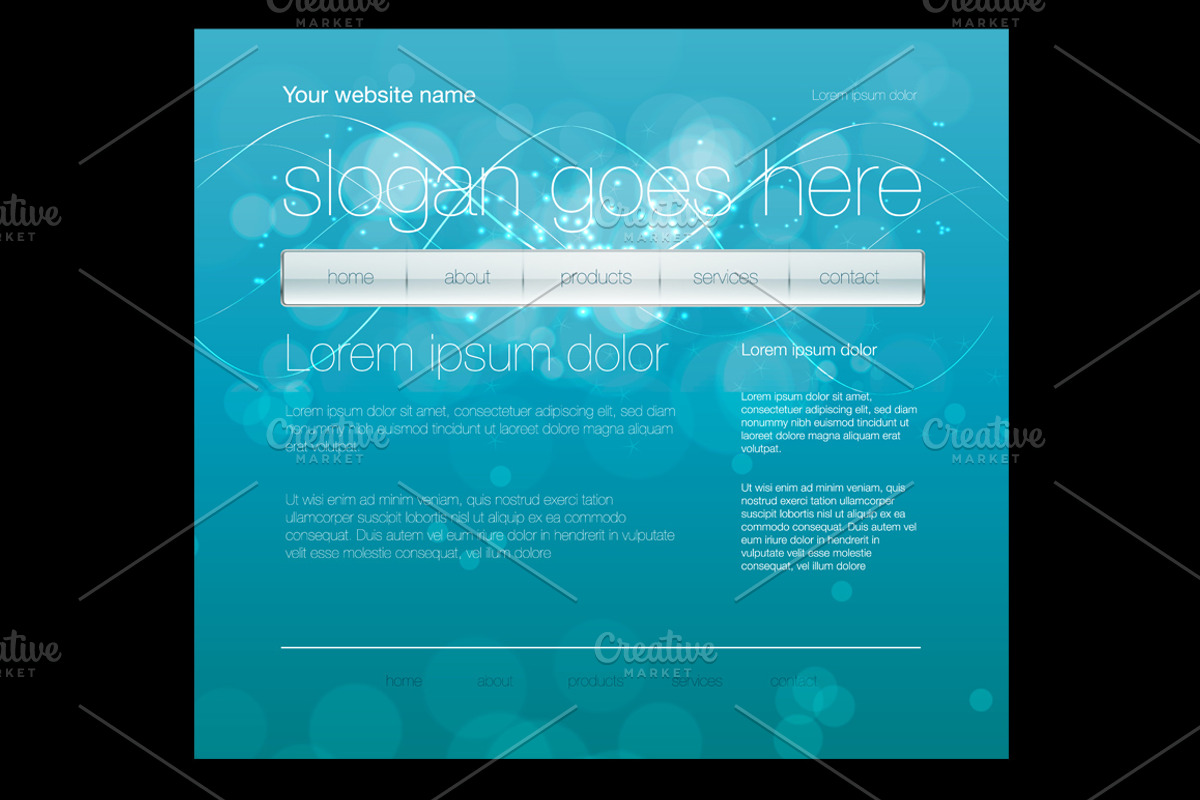 Vector Web Templates, a Templates & Theme by lissius (Photo 6 of 8)