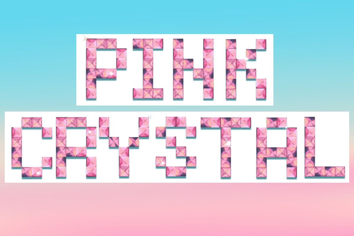 PINK CRYSTAL PIXEL preview 4