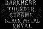 Metal Chrome – Gothic Metal Display, a Slab Serif Font by Wow Magic (Thumbnail 4 of 4)