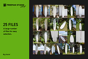 Surfboard Mockup Set, a Merchandise Mockup by Freeman Studio (Thumbnail 4 of 16)