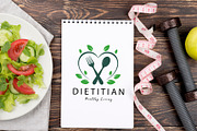 Modern Dietitian Logo Design, a Branding & Logo Template by YUDesignStore (Thumbnail 2 of 6)
