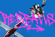 Drip Tags - Graffiti Marker Fonts, a Handwritten Font by tomatstudio (Thumbnail 5 of 7)