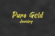 Gold Foil Photoshop Text Effect, a Layer Style Add-On by MRI STUDIO (Thumbnail 3 of 29)