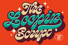Loopin Script Font