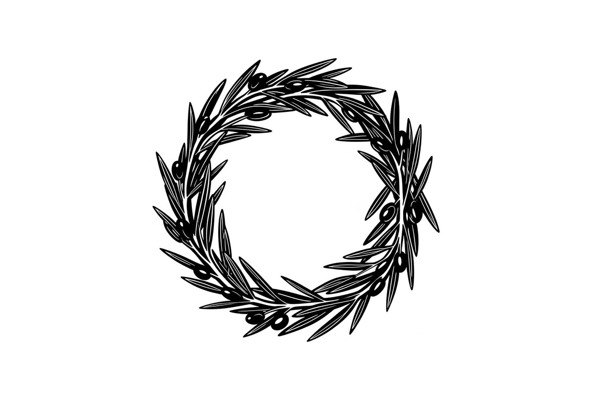 Floral Wreath Circle SVG Bundle, an Illustration by Creativeshirt (Photo 5 of 51)