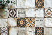 Ukrainian folk seamless patterns set, a Pattern Graphic by kizi (Thumbnail 3 of 10)