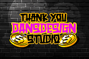 Aerosol Urban Modern Marker Graffiti, a Handwritten Font by dansdesign (Thumbnail 6 of 6)