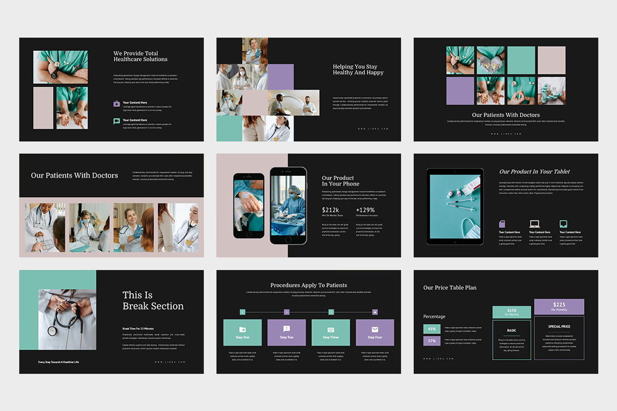 Liora : Medical Powerpoint, a Presentation Template by Punkl Camp (Photo 7 of 9)
