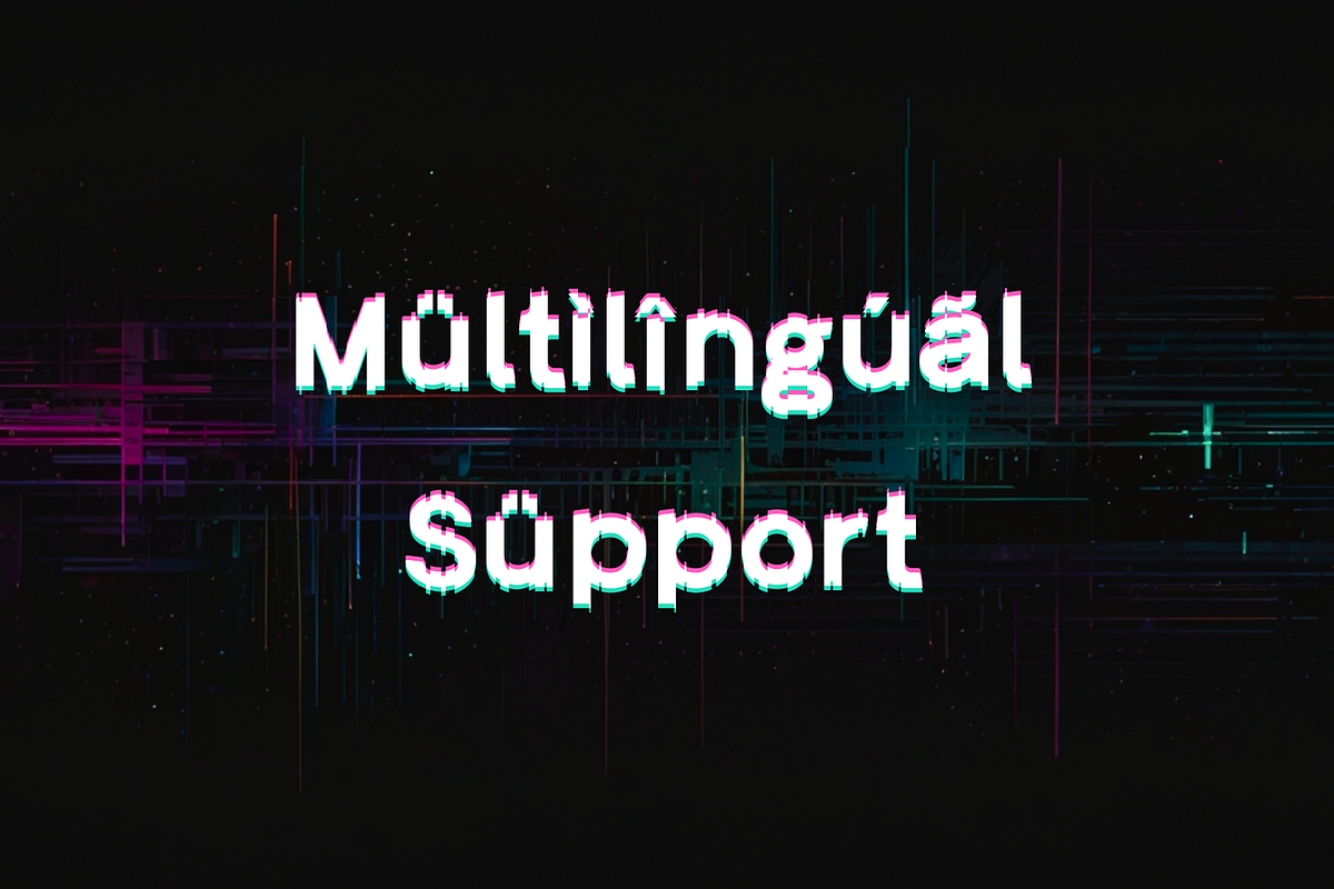 Glitchren Font, a Sans Serif Font by IWMType (Photo 6 of 6)