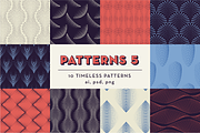PATTERNS BUNDLE: 100 Geo Patterns, a Pattern Graphic by kloroform (Thumbnail 20 of 45)