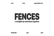 Fences - handmade sans typeface, a Handwritten Font by Supersimbo © (Thumbnail 4 of 14)