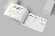 A4 Horizontal Brochure Mockup, an Advertising Mockup by megostudi0 (Thumbnail 2 of 2)