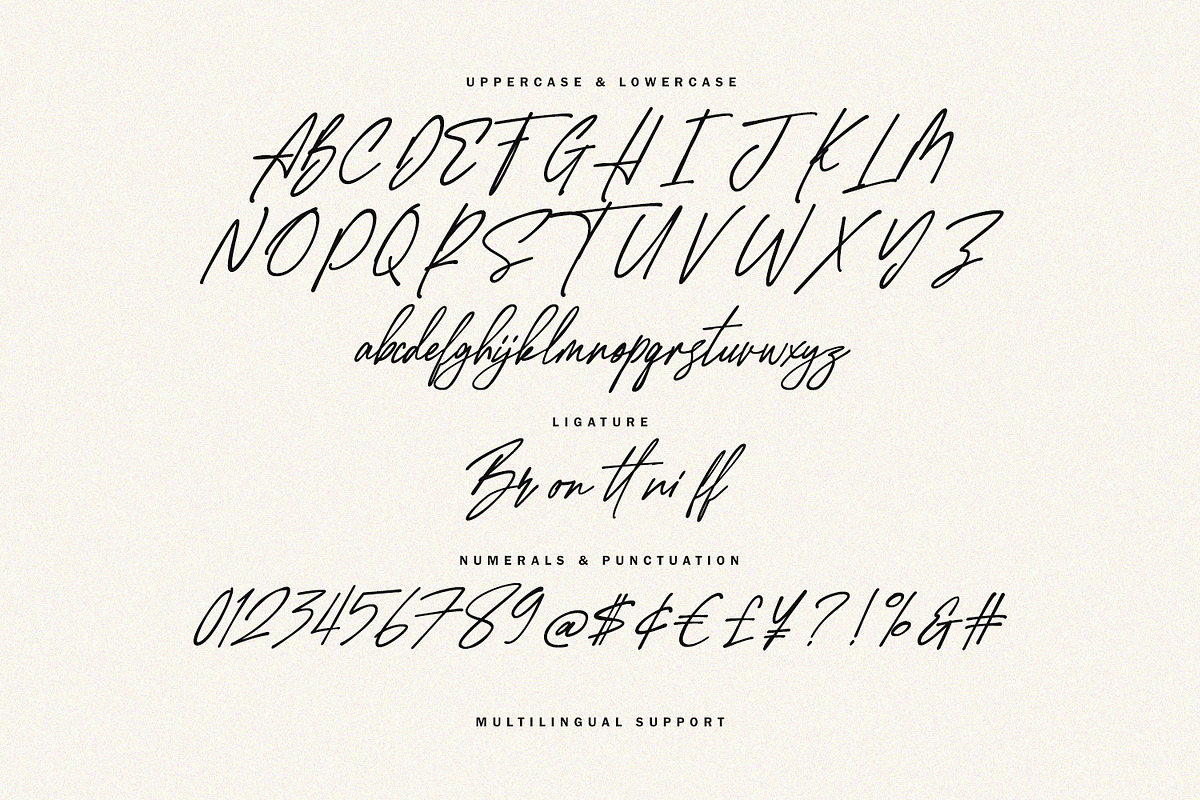 Kelyber Conieks Signature Font Love, a Script Font by Maulana Creative (Photo 6 of 7)