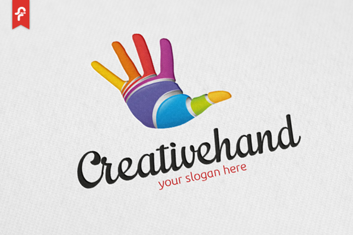 Creative Hand Logo, a Branding & Logo Template by ft.studio