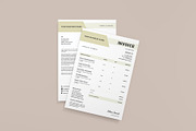 Invoice | Letterhead | Templates, a Stationery Template by Design Zone (Thumbnail 5 of 5)