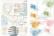 Baby First Year Watercolor Set, an Animal Illustration by Cat In Colour (Thumbnail 6 of 10)