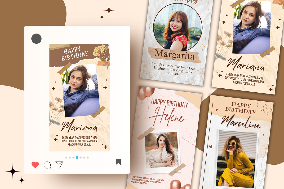 Happy Birthday Mobile Templates, a Templates & Theme by TemplateCastleStore (Photo 2 of 9)