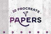 Procreate Paper Brushes, a Brush Add-On by RadekBroz (Thumbnail 5 of 8)
