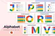 Alphabet Powerpoint Templates, a Presentation Template by Slidesmash (Thumbnail 1 of 4)