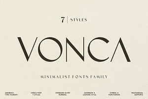 Vonca Font Family