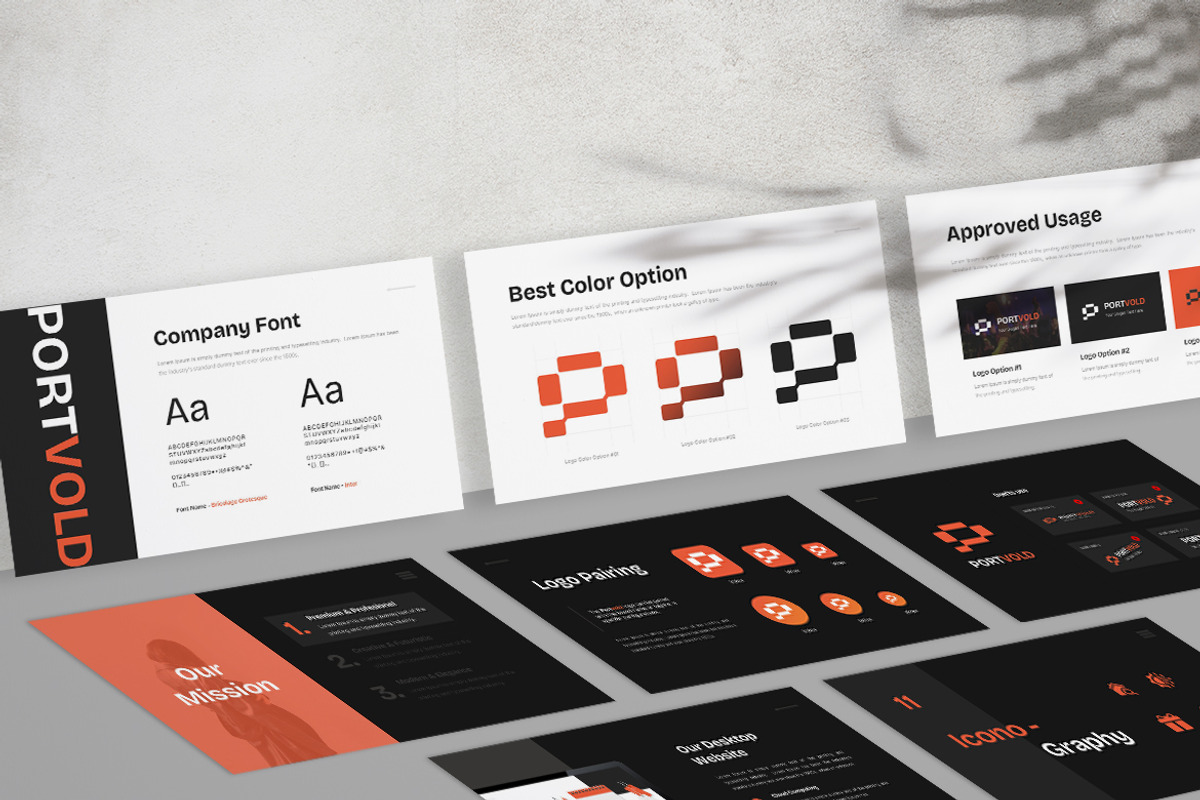 Brand Identity Deck PowerPoint preview 7