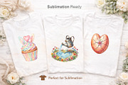 Whimsical Easter Heart Sublimation, an Illustration by Artnoy (Thumbnail 5 of 8)