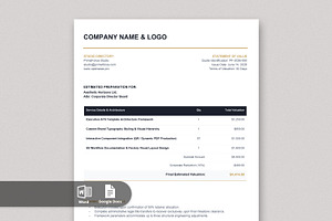 Business Invoice / Quotation