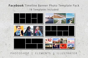 Facebook Timeline Banner Templates