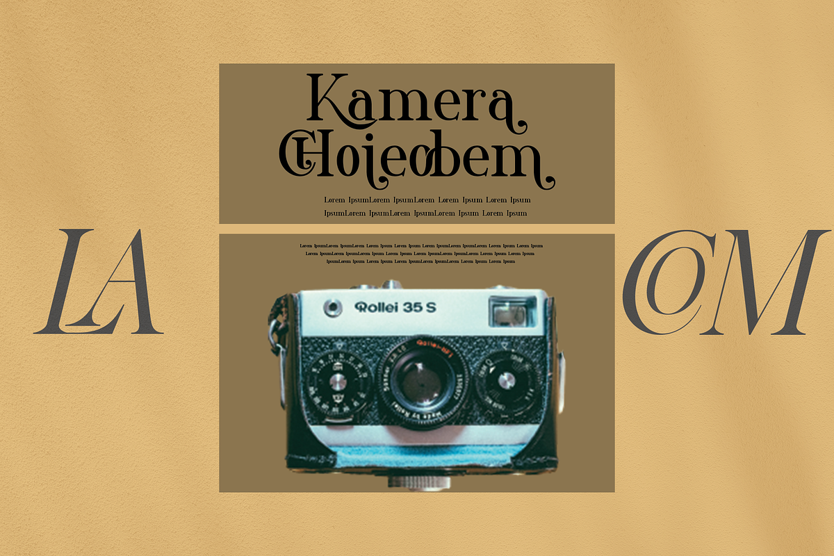 Loadkew Modern Serif Typeface, a Serif Font by LuhopCreative (Photo 7 of 10)