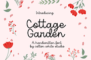Cottage Garden, a Script Font by Sofia Skoog (Thumbnail 1 of 10)