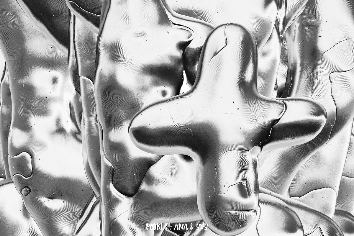 Display font POOKI | 3D metal bubble, a Font by ana & yvy (Photo 11 of 18)