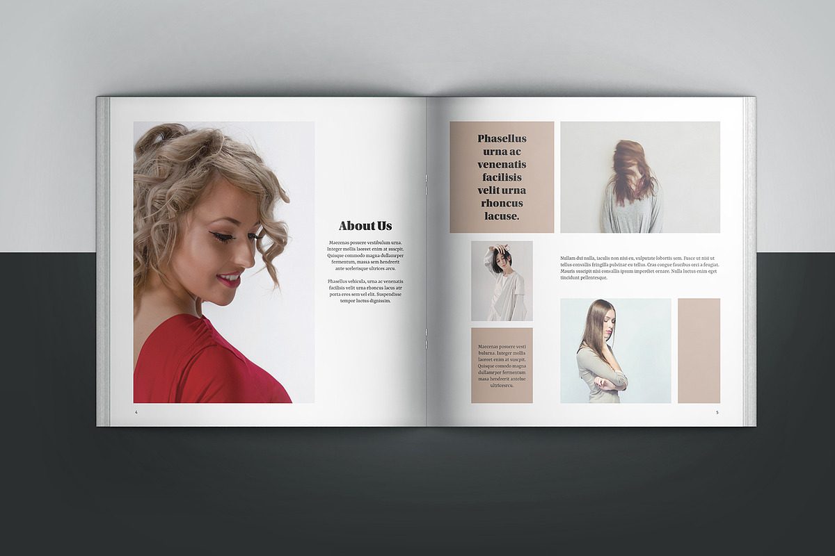 Square Fashion Lookbook / Brochure, a Magazine Template by Template Shop (Photo 5 of 10)