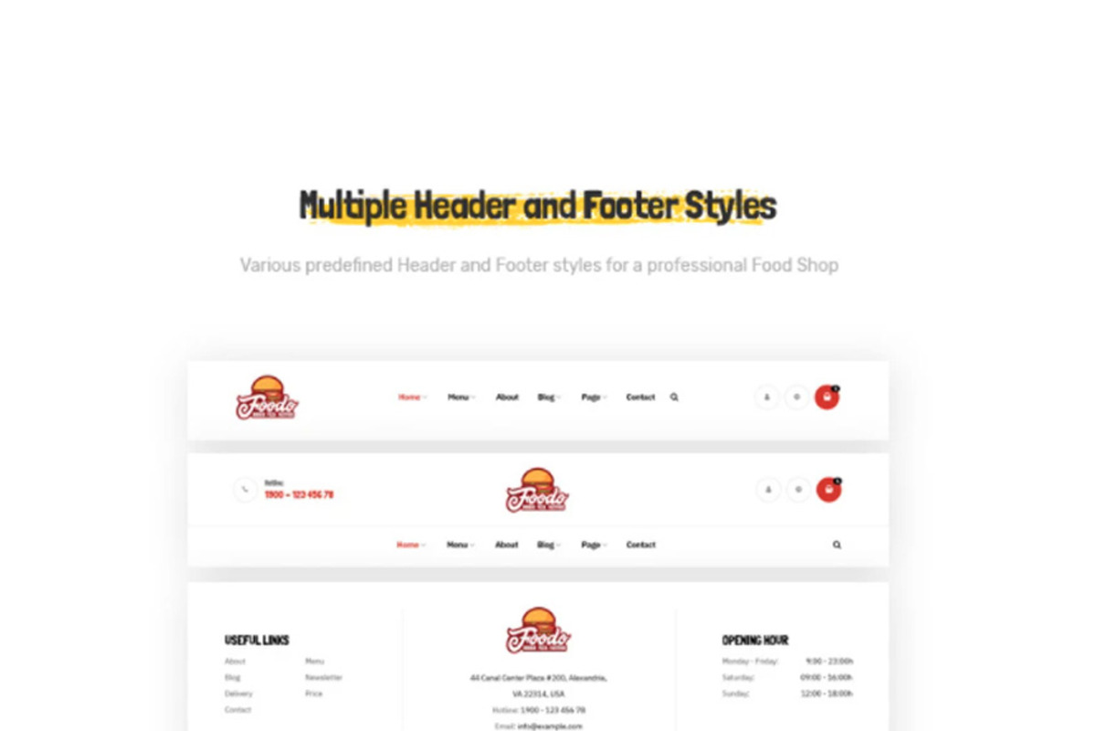 Leo Foodo - Fastfood & Restaurant Pr, a Websites & App Template by LeoTheme (Photo 11 of 14)