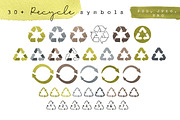 Recycle symbols, an Icon by Olga Bonitas (Thumbnail 4 of 5)