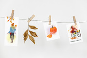 Autumn in the park, an Animal Illustration by Funnystore (Thumbnail 3 of 13)