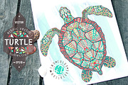 Ethnic Collection: Turtle, an Animal Illustration by ArtoJoy (Thumbnail 1 of 5)