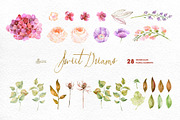 Sweet Dreams. Floral Collection, an Illustration by OctopusArtis (Thumbnail 3 of 4)