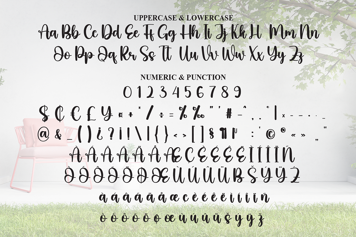 Outside | Script Font, a Handwritten Font by Scratchones (Photo 7 of 9)