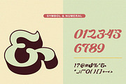 Retro Lettering - Groovy font, a Script Font by Nirmana Visual (Thumbnail 8 of 11)