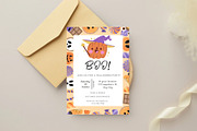 Halloween Party Invitation Template, an Invitation Template by SweetDesigncraft (Thumbnail 2 of 2)