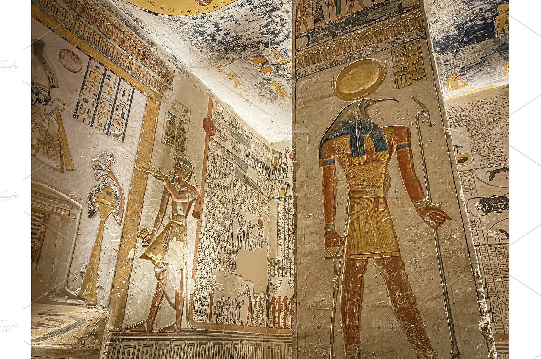 Tomb of Memnon KV9 in the Egyptian, an Architecture Photo by TatsianaSalauyova